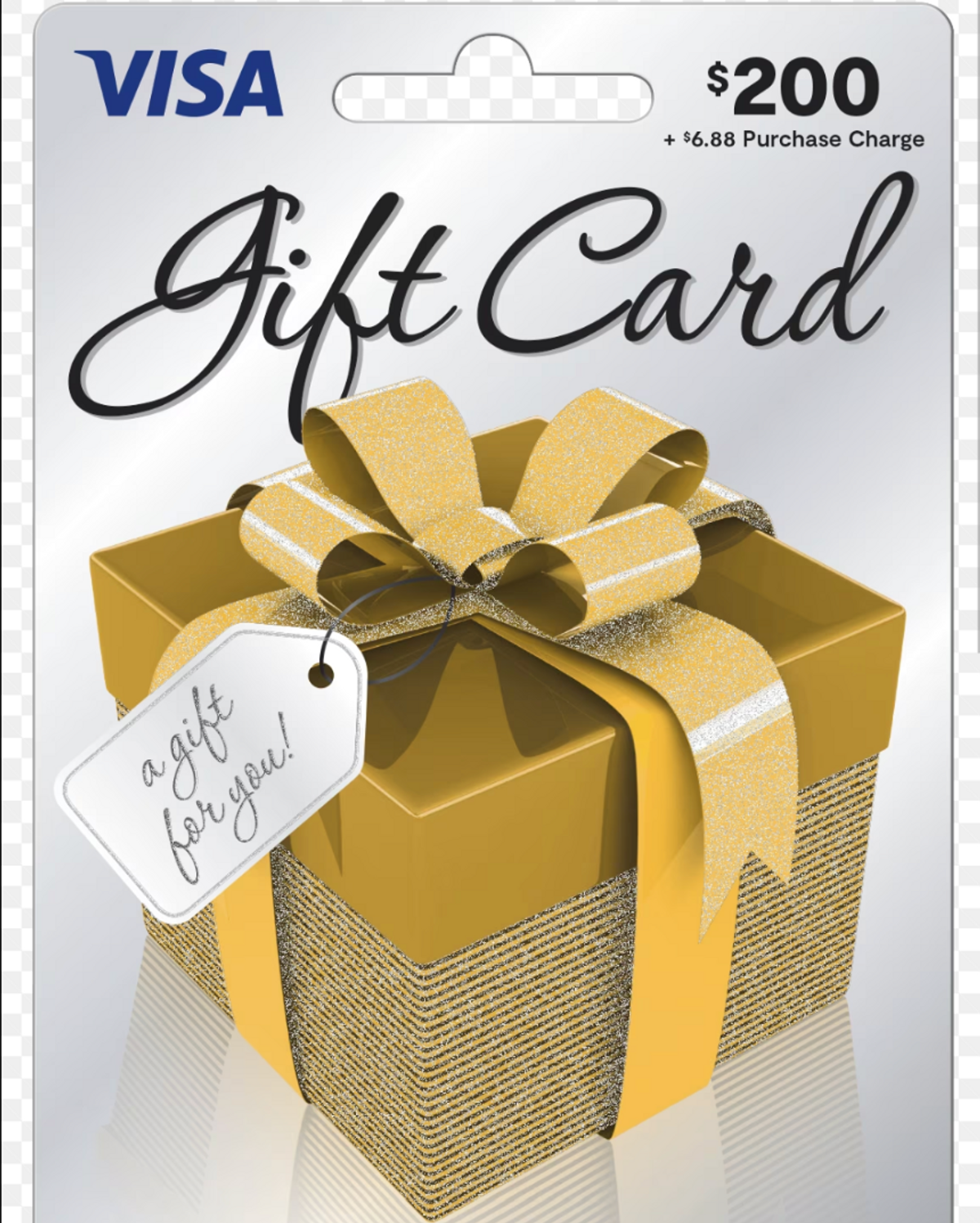 VISA DEBIT CARD VALUED AT $200.00 - Hero image