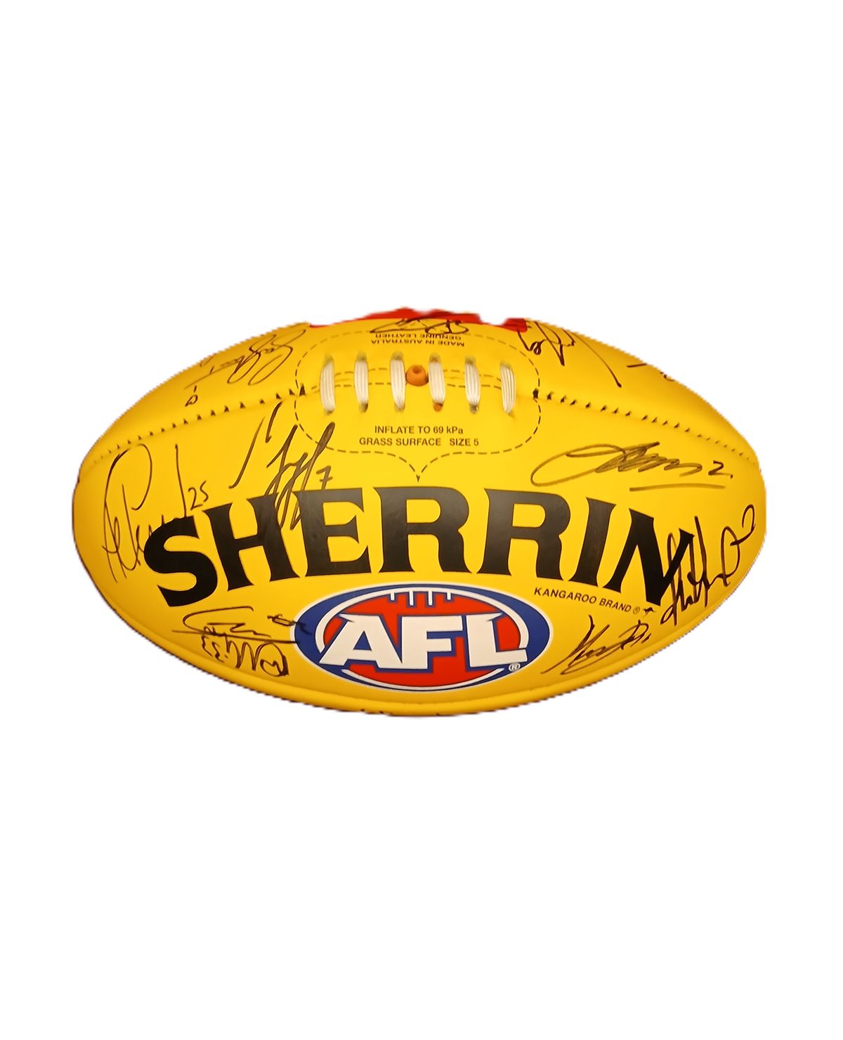 Signed 2025 Fremantle Dockers Footy - Hero image