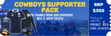North Queensland Cowboys Supporters Pack - Hero Image