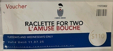 L’Amuse Bouche - Raclette Dinner for Two - Hero Image