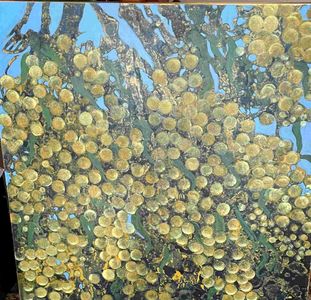 Large Acrylic Painting - Wattle - Hero Image