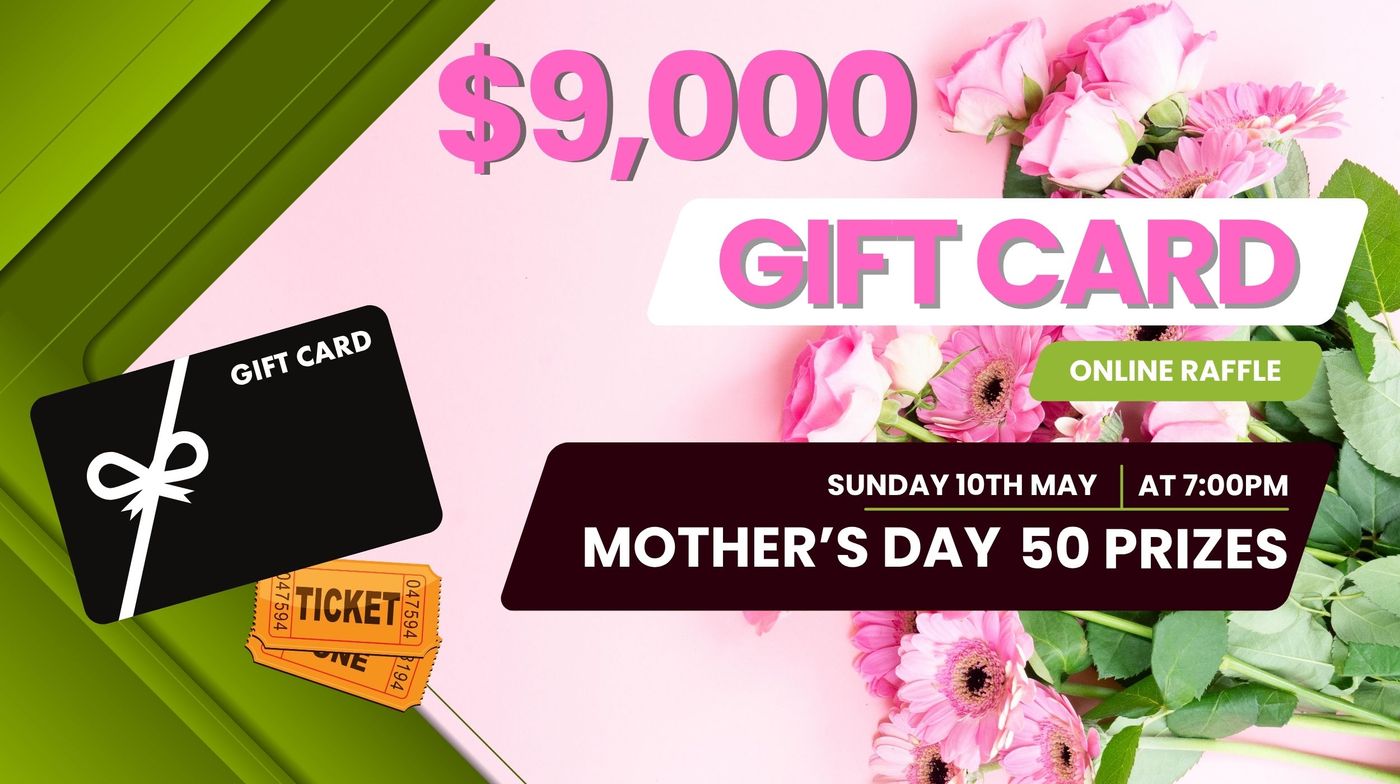 Mum Raffle RaffleTix | $9,000 MOTHERS DAY Online Raffle