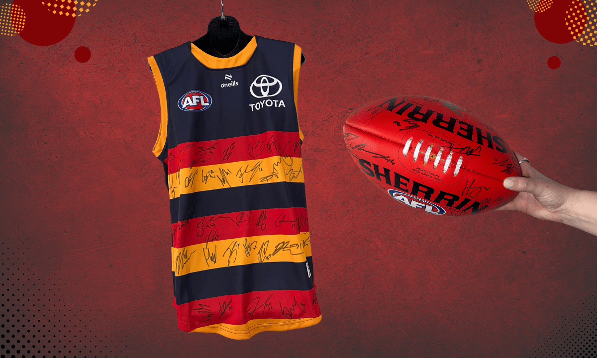2025 Adelaide Crows Merchandise - Hero image