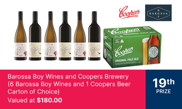 Barossa Boy Wines and Coopers Brewery Pack - Hero Image