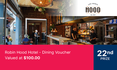 Robin Hood Hotel - Dining Voucher - Hero Image