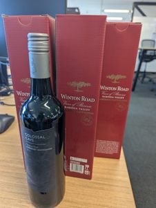 4 x Winton Road Vines of Barossa Valley Cabernet Sauvignon 750ml 1 x Colossal Cave Cab Sav - Hero Image