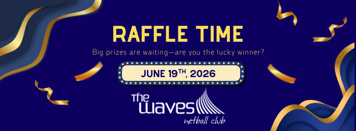 Netball Raffle RaffleTix | 2026 Waves netball trivia night