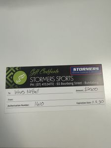 Stormer Gift Voucher - Hero Image