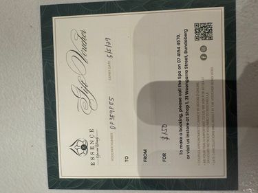 Essence spa voucher - Hero Image
