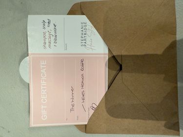 Steph Partridge salon voucher - Hero Image