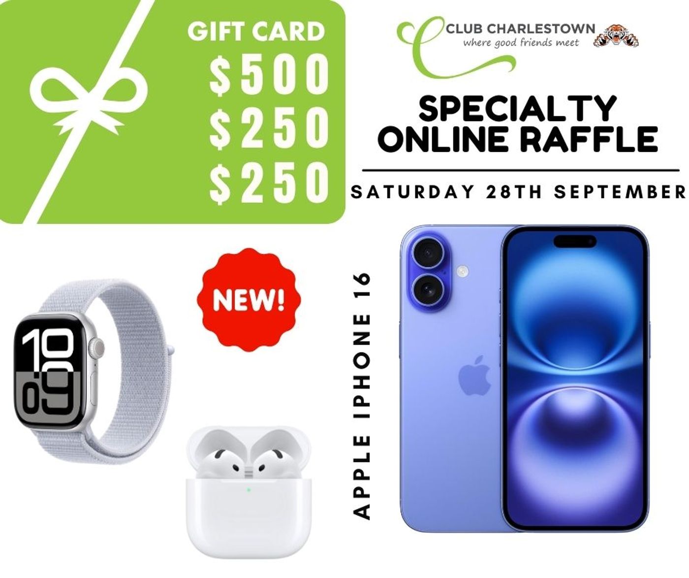 At&t Raffles RaffleTix | Saturday Specialty Online Raffle