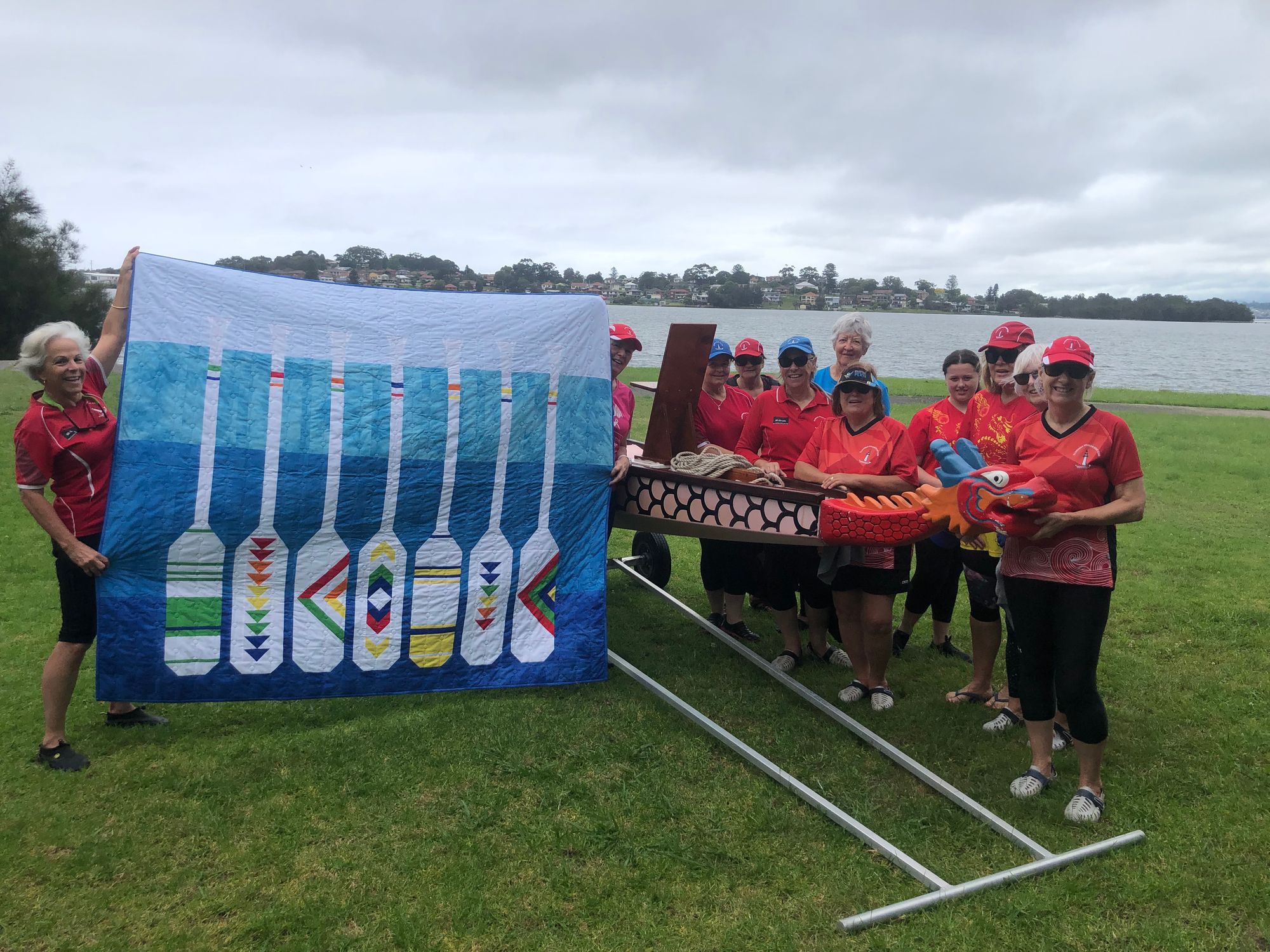 'Paddles Up' Quilt Raffle