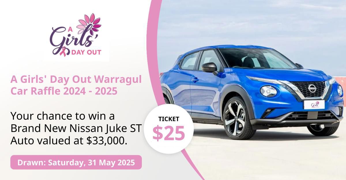 RaffleTix | A Girls' Day Out Warragul Car Raffle 2024 - 2025