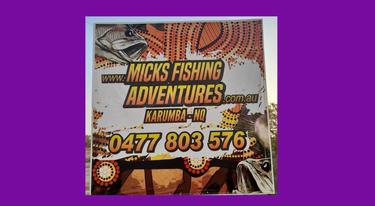 Mick's Fishing Adventures - Logo