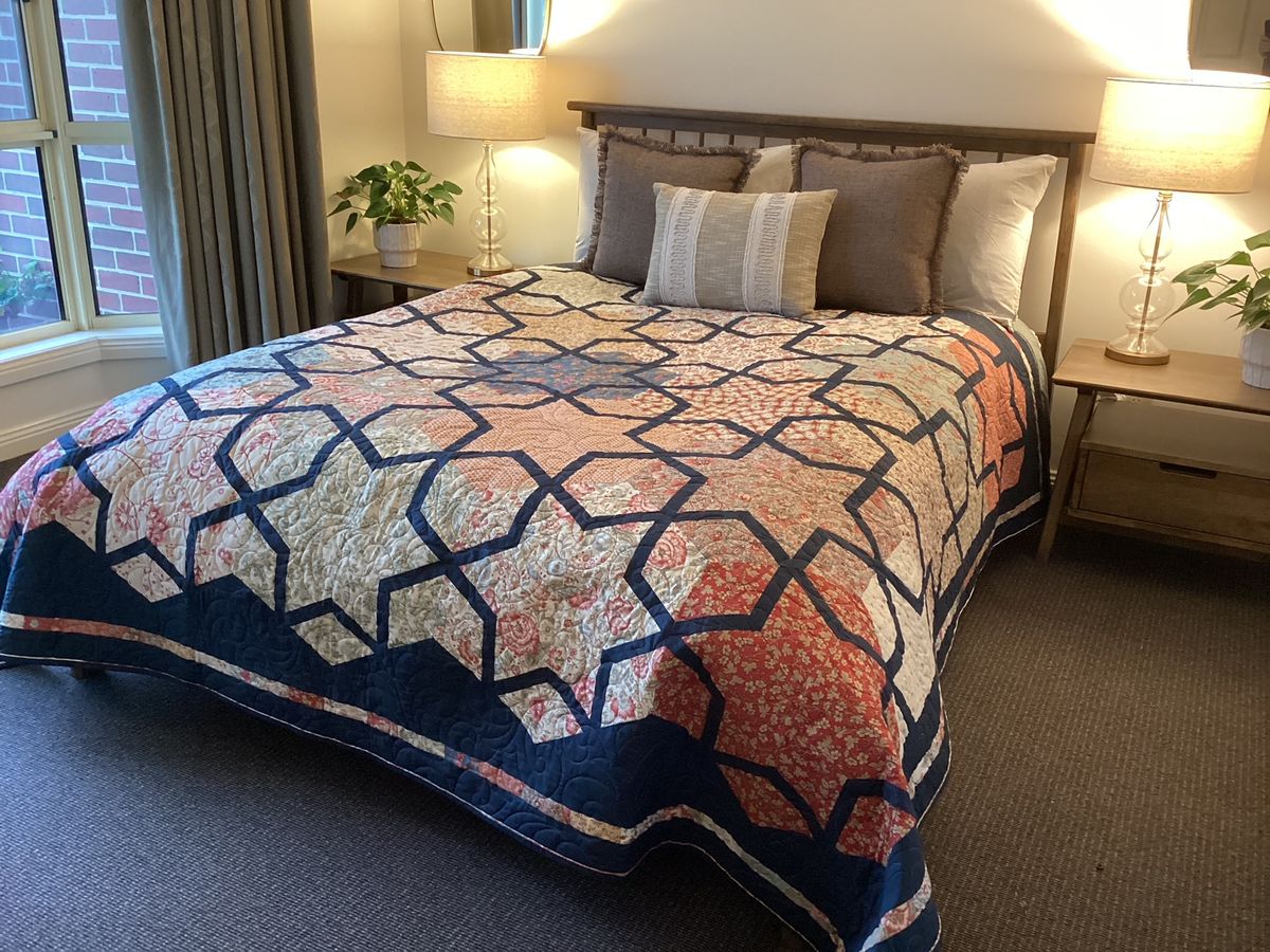 Unique Hand-made Quilt - Hero image
