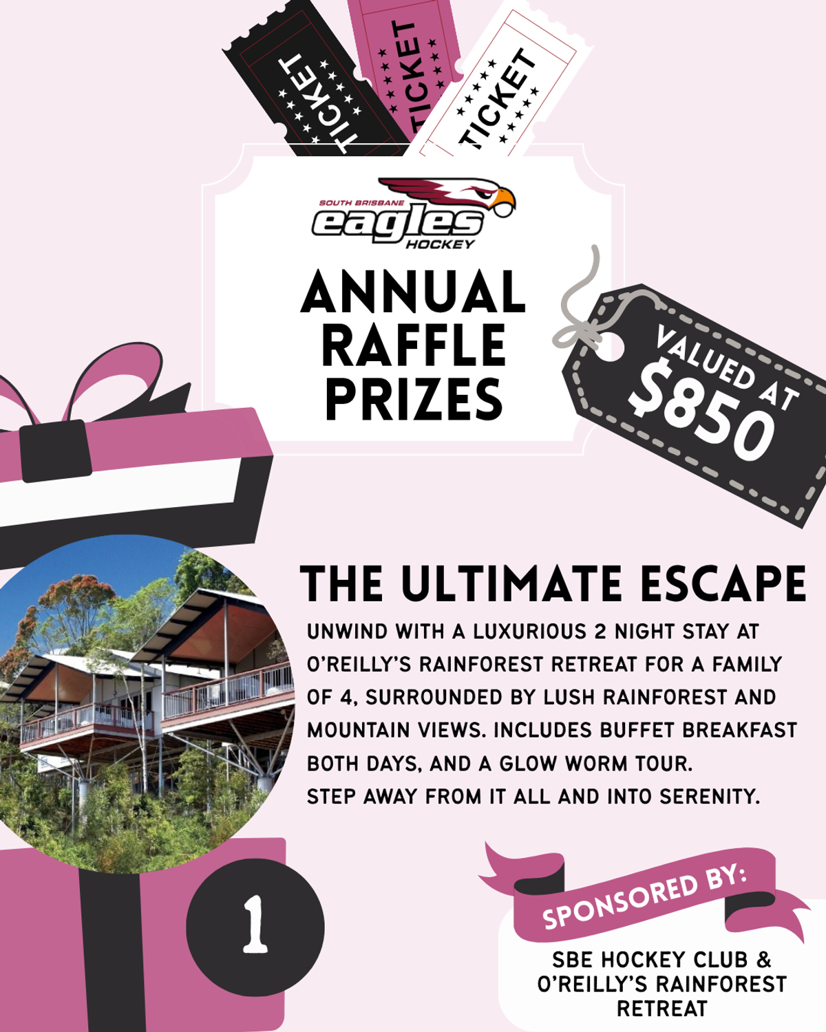 The Ultimate Escape - O'Reilly's Rainforest Retreat Stay - Hero image