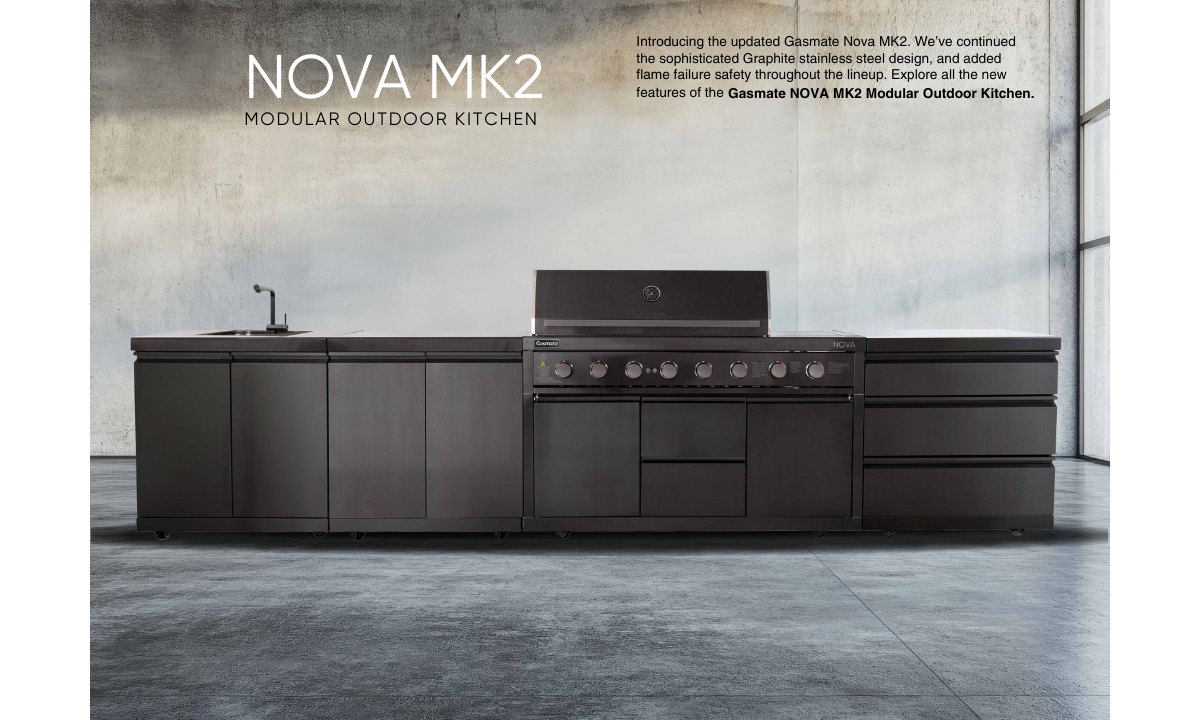 Nova MK2 Modular Outdoor Kitchen - The Gas Shop Unley - Hero image