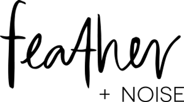 Feather and Noise - Logo