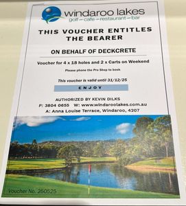Round of Weekend Golf with 2 Carts / 4 People - Hero Image