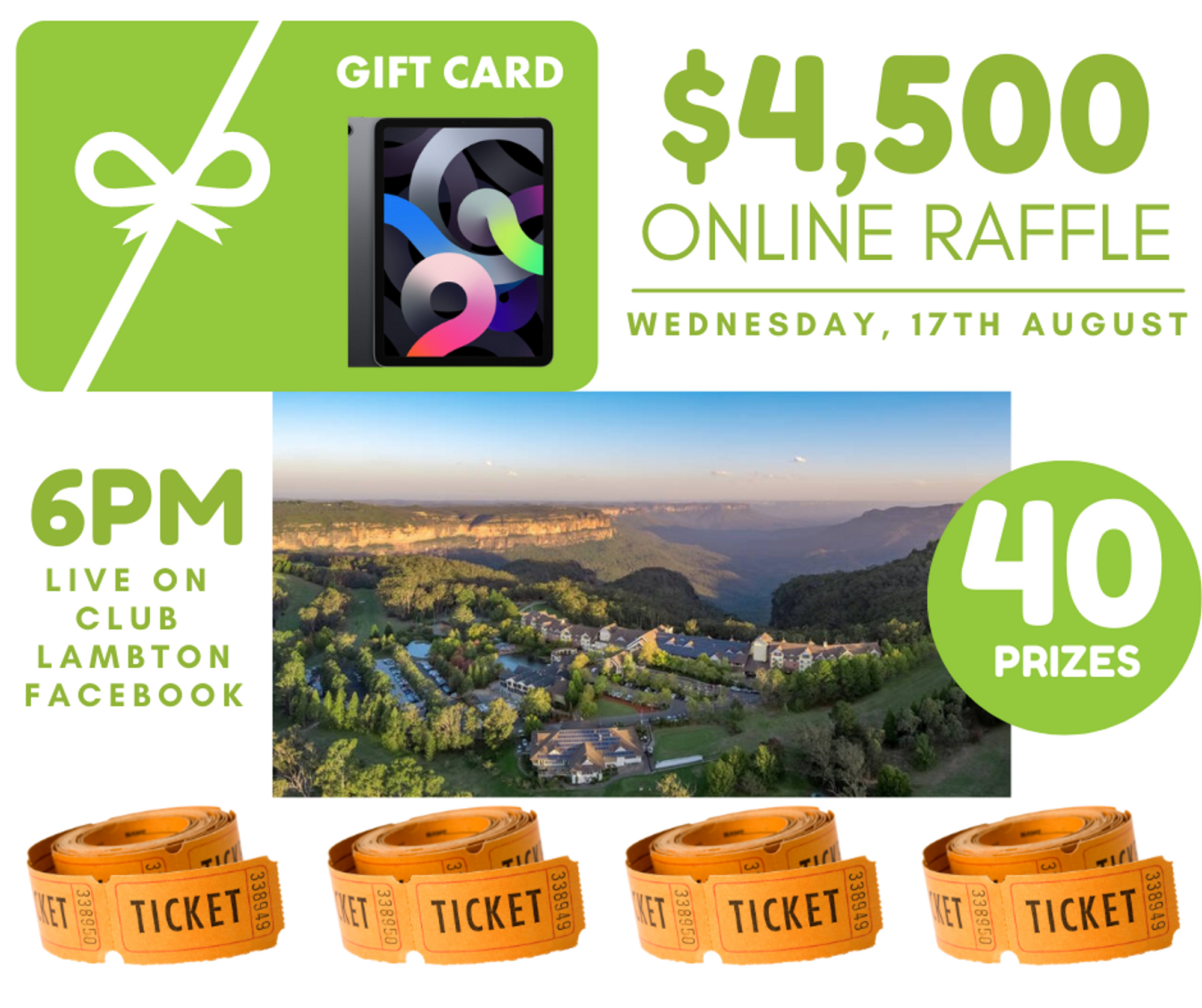 Client Raffle RaffleTix | Specialty Online Raffle - $4500 in prizes