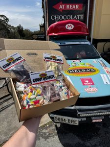 Melbas Race Car Chocolates & Lollies Pack - Hero Image