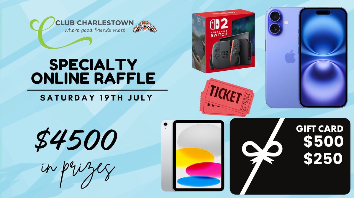 RaffleTix | Saturday Specialty Online Raffle