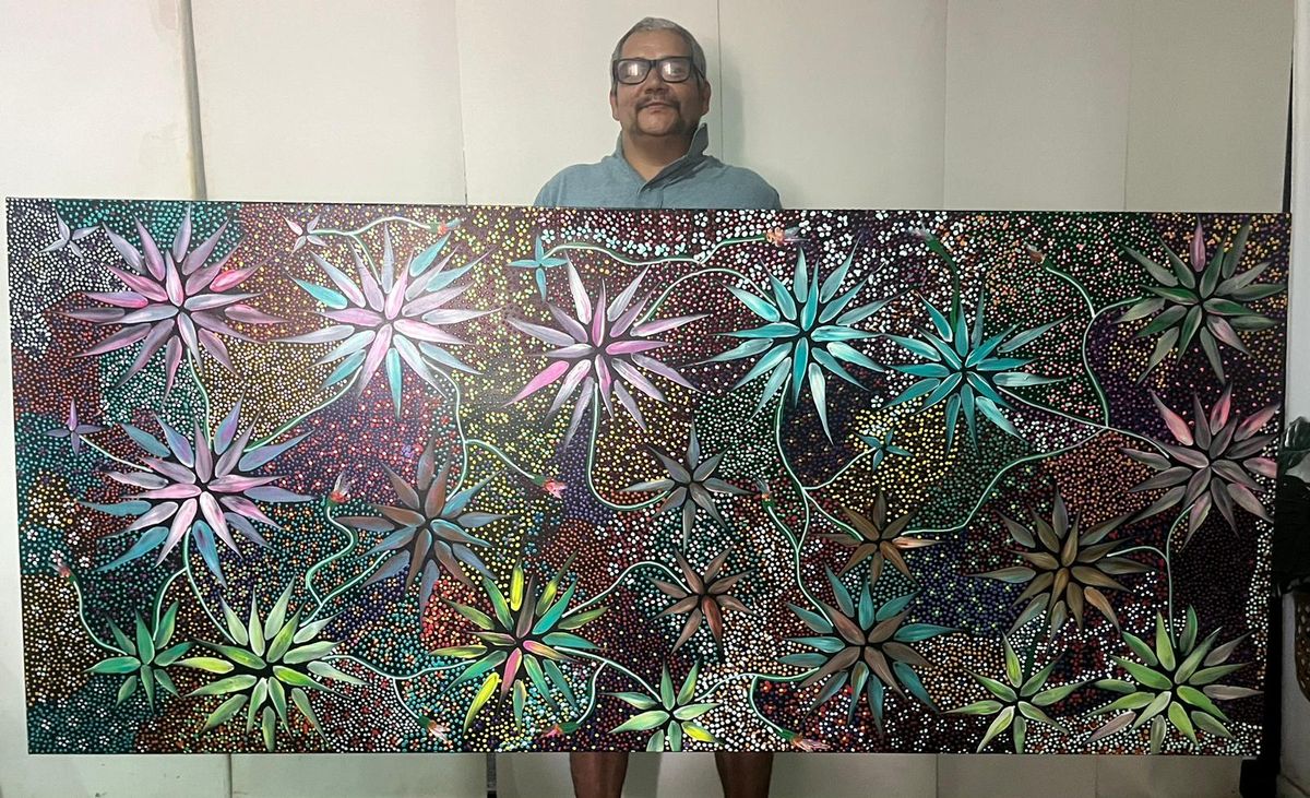 Desert Flower Painting - Hero image