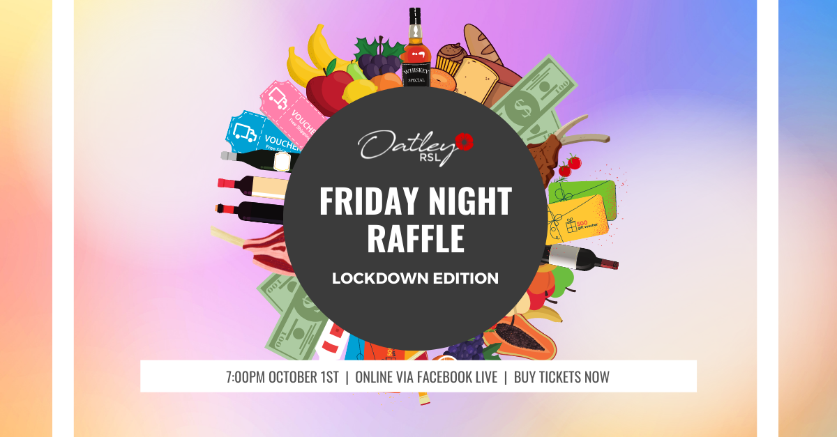 Tuesday Night Raffle RaffleTix | Friday Night Raffle: Lockdown Edition