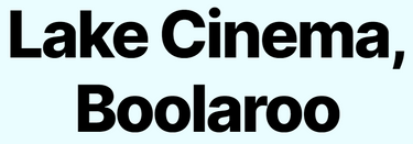 Lake Cinema - Logo