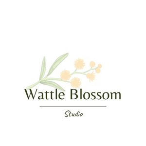 Wattle Blossom Studio - Logo