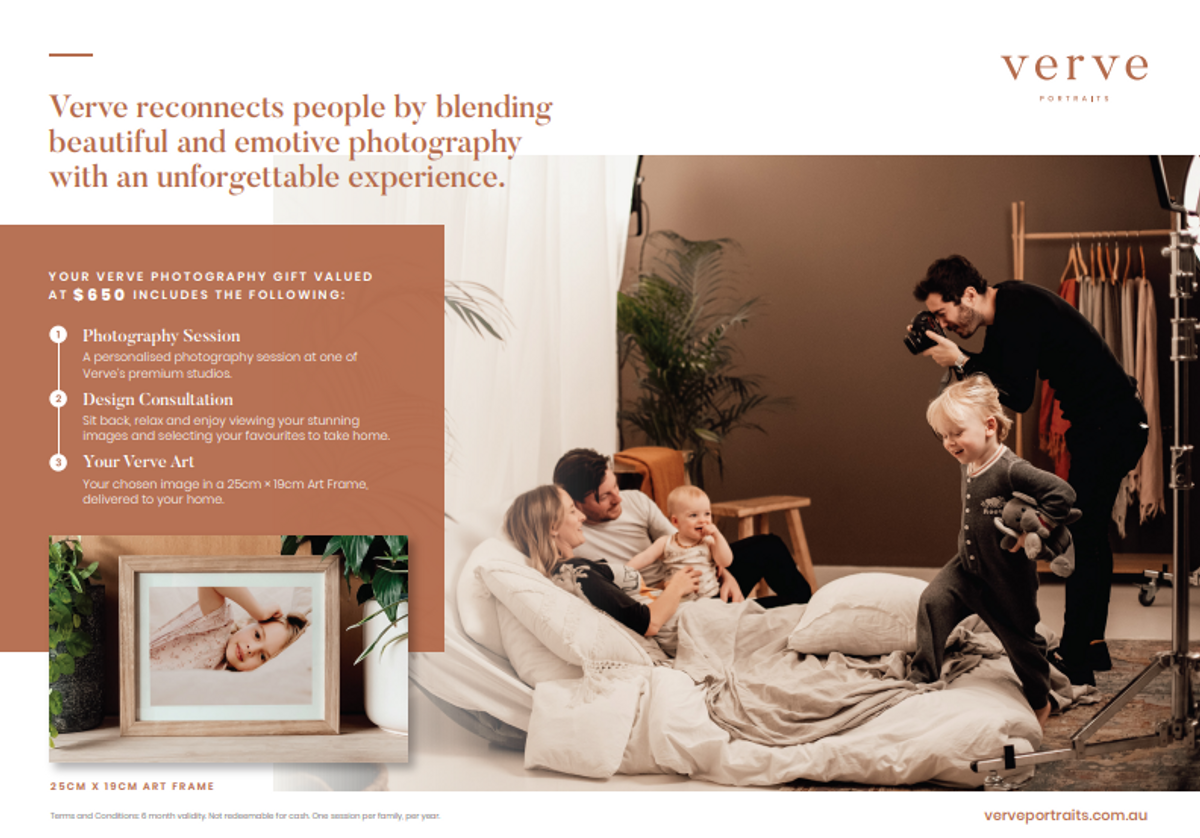 $650 Verve Experience Gift Package - Hero image