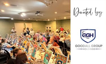 Goodall Group Holdings sponsored "Paint Juicy - Paint & Sip" Experience - Hero Image