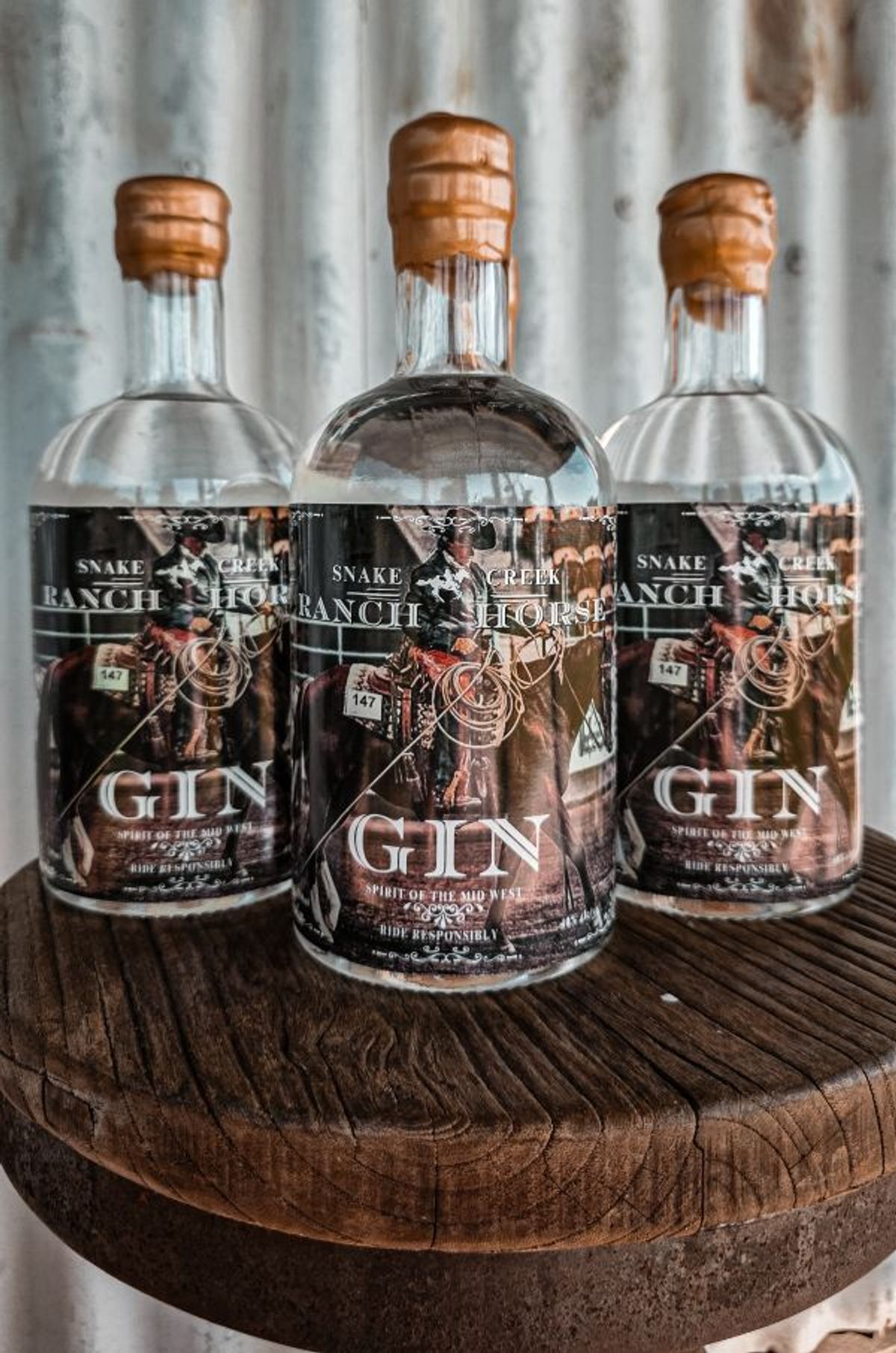 1 x BOTTLE of RANCH HORSE GIN - Hero image