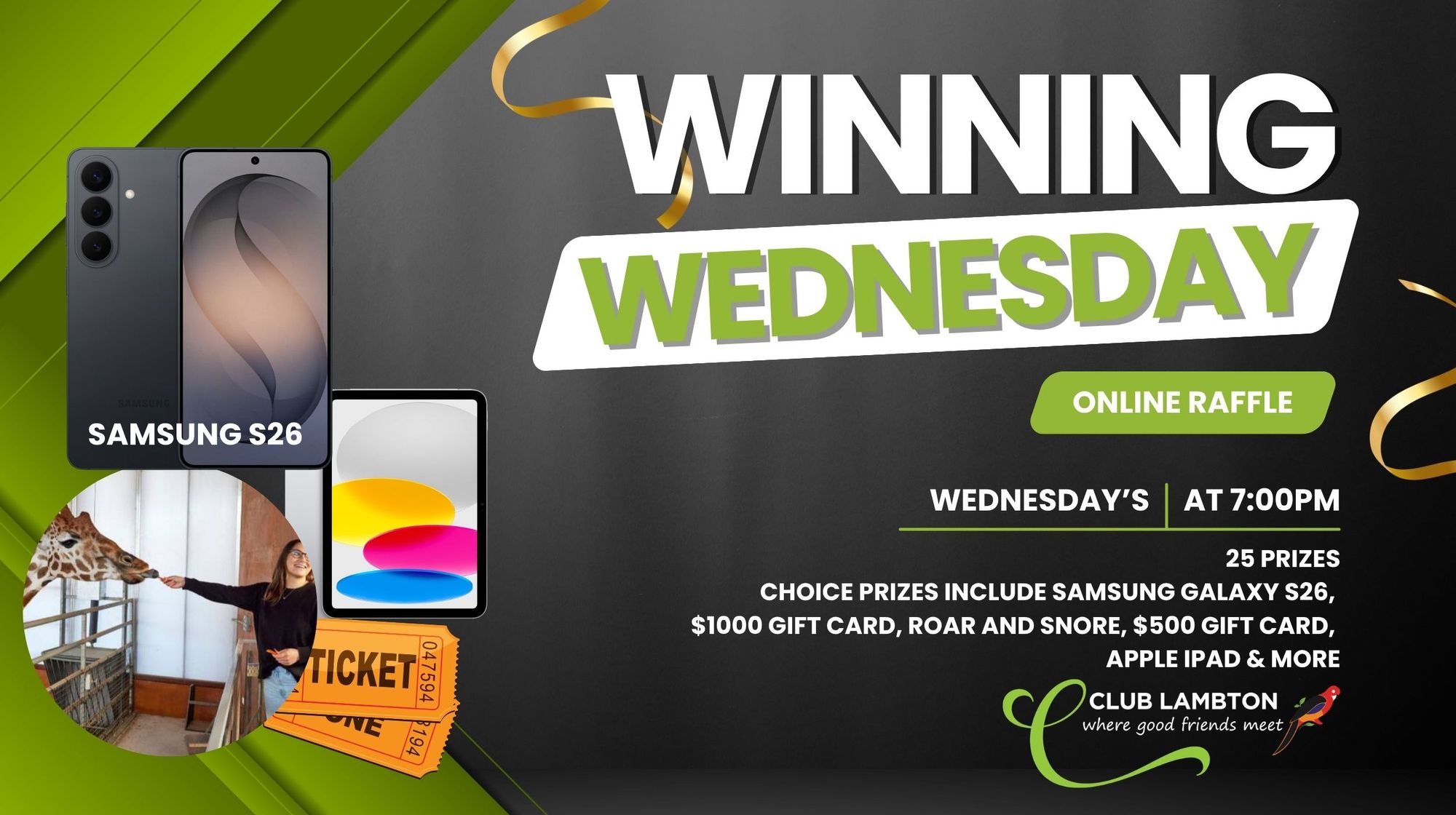 RaffleTix | Winning Wednesday Online Raffle