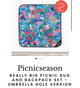 PicnicSeason Rug & Backpack - Hero Image