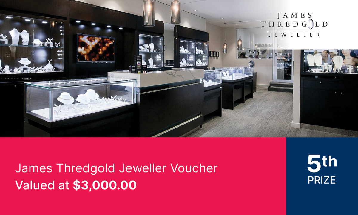 James Thredgold Jeweller Voucher - Hero image