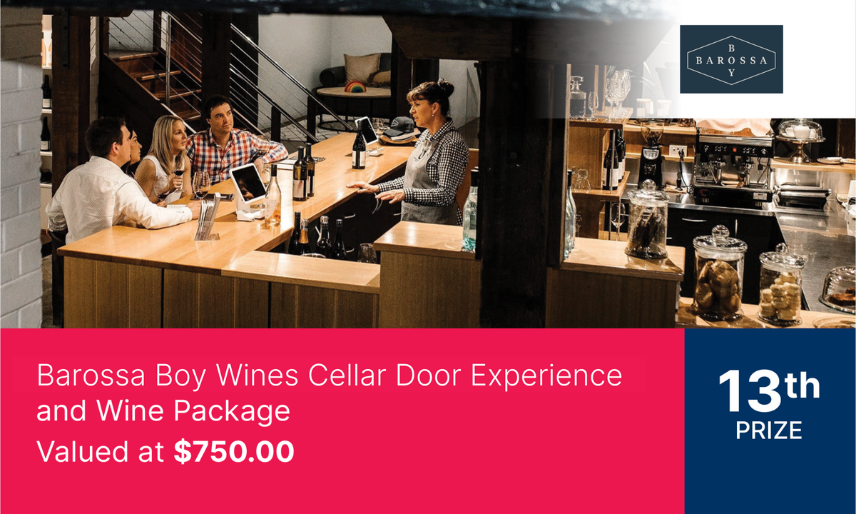 Barossa Boy Wines Cellar Door Experience and Wine Package - Hero image