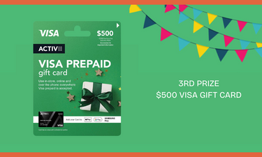 $500 Visa Card - Hero Image