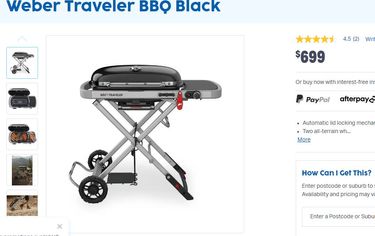 Webber Traveller BBQ - Hero Image