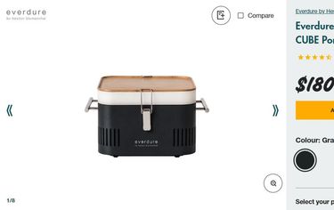 Everdure Cube Portable Charcoal BBQ - Hero Image