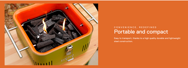 CUBE - Portable Charcoal BBQ by Heston Blumenthal - Hero Image