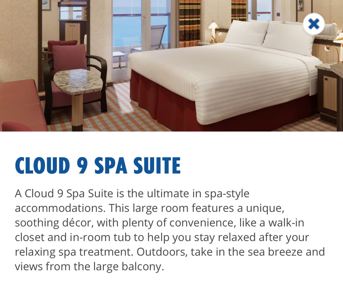 Deluxe Balcony Suite for 2 Including Spending Money January 27th on The AA Cruise - Hero image
