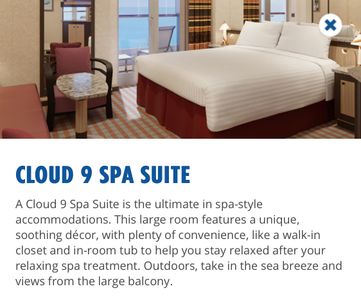 Deluxe Balcony Suite for 2 Including Spending Money January 27th on The AA Cruise - Hero Image