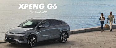 Weekend rental of an Xpeng G6 electric vehicle, valued up to $400.00 - Hero Image