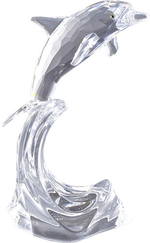 Unique Dolphin Swarovski Crystal Figurine - Image 1