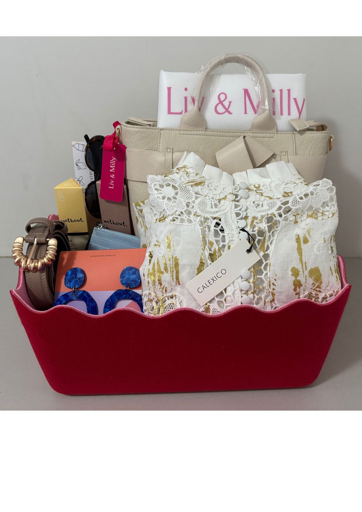 Liv & Milly Handbag and Costarello Blouse - Hero image