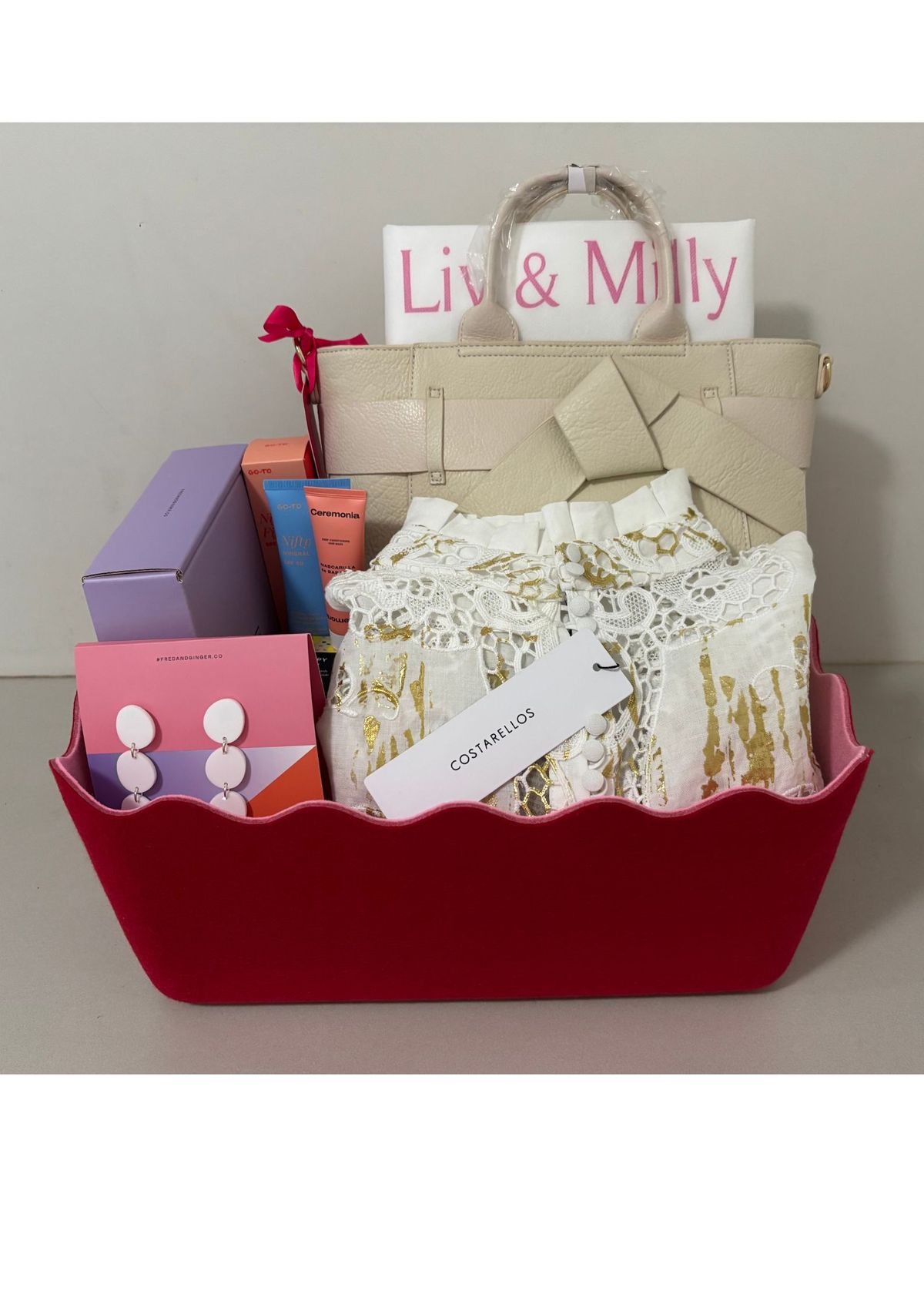 Liv & Milly Handbag and Costarello Blouse - Hero image