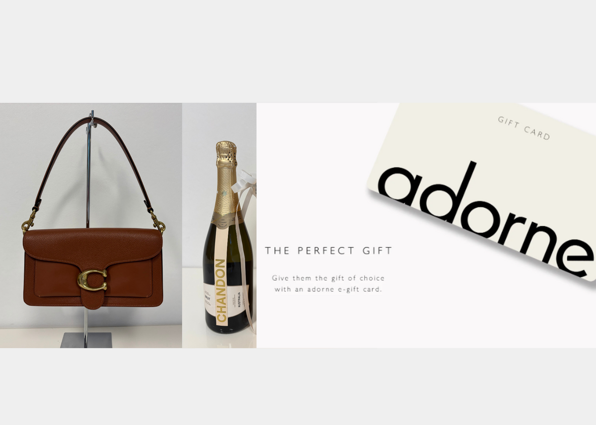 Coach Shoulder Bag, $300 Adorne Voucher, Champagne. - Hero image