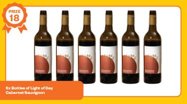 6 x bottles of Light of Day Cabernet Sauvignon - Hero Image