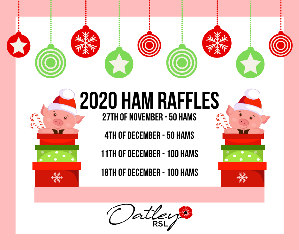 RaffleTix | Mega Friday Night Ham Raffle - 50 Hams